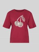 T-shirt met motiefprint