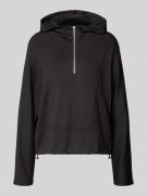Loose fit hoodie van viscosemix