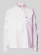 Comfort fit blouse met lange mouwen van puur katoen