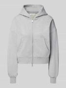 Oversized sweatjack met capuchon