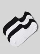 Kousenvoetjes in effen design in een set van 2 paar