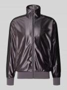 Sweatjack met opstaande kraag