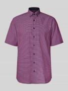 Modern fit zakelijk overhemd met knoopsluiting