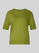 T-shirt met labeldetail