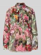 Overhemdblouse met knoopsluiting