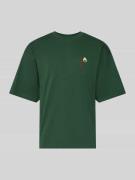 T-shirt met labeldetail, model 'Beam'