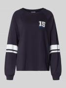 Loose fit shirt met lange mouwen van puur katoen