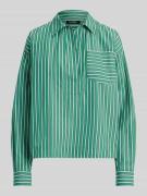 Regular fit overhemdblouse van puur katoen