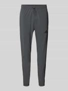 Regular fit joggingbroek met elastische band, model 'TIRO'