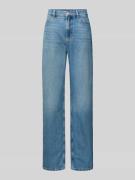 Regular fit straight jeans van puur katoen, model 'ADA'