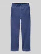 Stoffen broek met Franse steekzakken