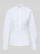 Overhemdblouse met knoopsluiting, model 'NETTI'