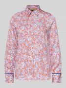 Overhemdblouse met knoopsluiting
