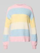 Regular fit gebreide pullover van viscosemix, model 'ATIA'