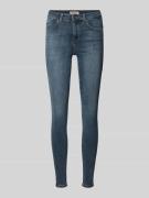 Skinny fit jeans van biologische katoenmix, model 'POWER'