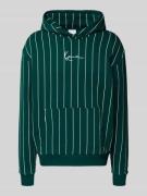 Hoodie met logo en kangoeroezak