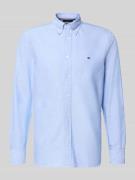 Regular fit vrijetijdsoverhemd van puur katoen