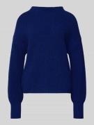 Gebreide pullover met opstaande kraag, model 'TELLINA'