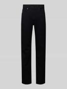 Straight fit jeans van katoenmix, model 'CASH'