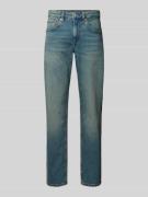 Straight fit jeans van puur katoen, model 'CASH'