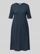 Loose fit jerseyjurk van katoenmix