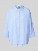 Loose fit overhemdblouse van puur katoen, model 'ASUGUSTA'