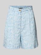 Loose fit korte jeans van lyocell, model 'FLEUR'