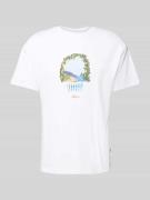 T-shirt met motiefprint, model 'TERRAZZA'