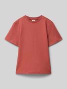 Regular fit T-shirt van puur katoen