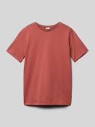 Regular fit T-shirt van puur katoen