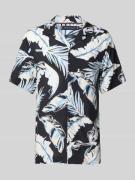 Regular fit vrijetijdsoverhemd van pure viscose