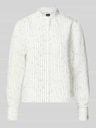 Regular fit blouse met lange mouwen van modalmix, model 'BERTYNA'