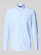 Slim fit zakelijk overhemd met knoopsluiting