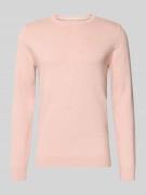 Regular fit pullover van puur katoen