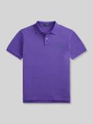 Regular fit poloshirt van puur katoen