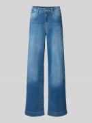 Wide leg jeans met 5-pocketmodel