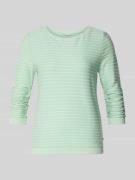 Shaped fit sweatshirt van een mix van katoen en viscose