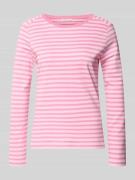 Regular fit shirt met lange mouwen van puur biologisch katoen