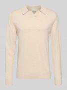 Regular fit shirt met lange mouwen van lyocellmix, model 'Bells'