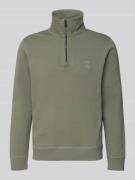 Regular fit schipperstrui van puur katoen, model 'TERRY'