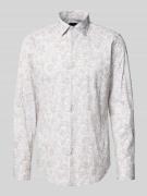 Regular fit zakelijk overhemd van katoenmix, model 'H-JOE-K'