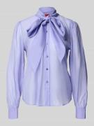 Regular fit strikblouse van lyocellmix, model 'ELEGANT'