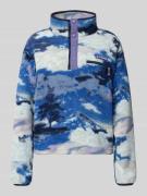 Regular fit pullover met logopatch, model 'Helvetia'