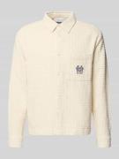 Regular fit vrijetijdsoverhemd met logostitching