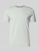 Regular fit T-shirt met logostitching