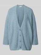 Regular fit cardigan met wol, model 'Damsville'