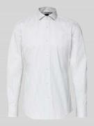 Slim fit zakelijk overhemd van katoenmix, model 'HANK'