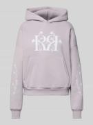 Relaxed fit hoodie met logoprint