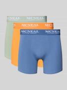 Slim fit boxershort met logodetail in een set van 3 stuks