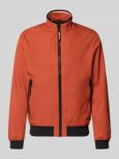 Regular fit jack met opstaande kraag